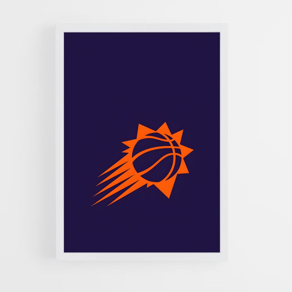 Poster Étoile des Suns – affiche Basketball (vue 3)